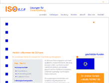 Tablet Screenshot of isoware.com